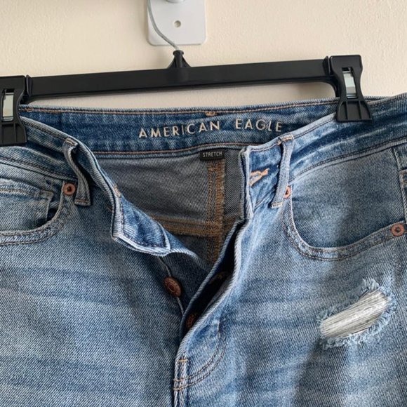 American Eagle Stretch Tomgirl Jeans Long - Picture 4 of 6